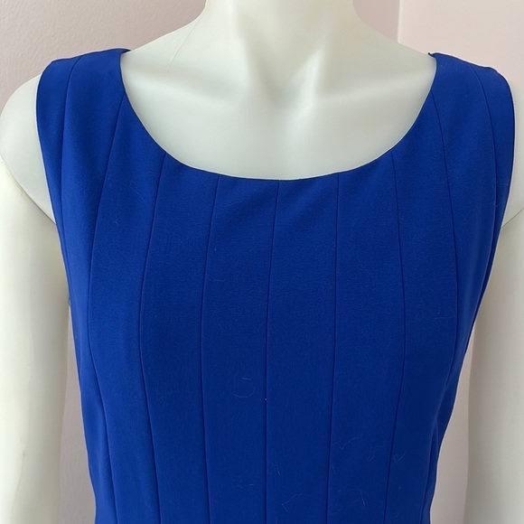 Blue Dana Buchman dress, 14 - Picture 2 of 6